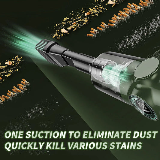 Car Cordless Vacuum Cleaner Portable Large Suction Household Cleaning Equipment Handheld Dust Collector Small Mini Dust Blower