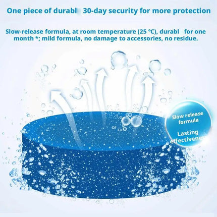 Toilet Bowl Cleaner Tablets Automatic Toilet Tank Long-Lasting Cleaners Stains Remover Bathroom Safe Descaling Deodorizing S3U0