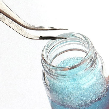 Nettoyant Professionnel pour Pinces à Cils 25 ml – Dissolvant de Colle pour Extensions de Cils avec Éponge Nettoyante | Outil Réutilisable pour Esthéticiennes & Usage Personnel – LAUKISS