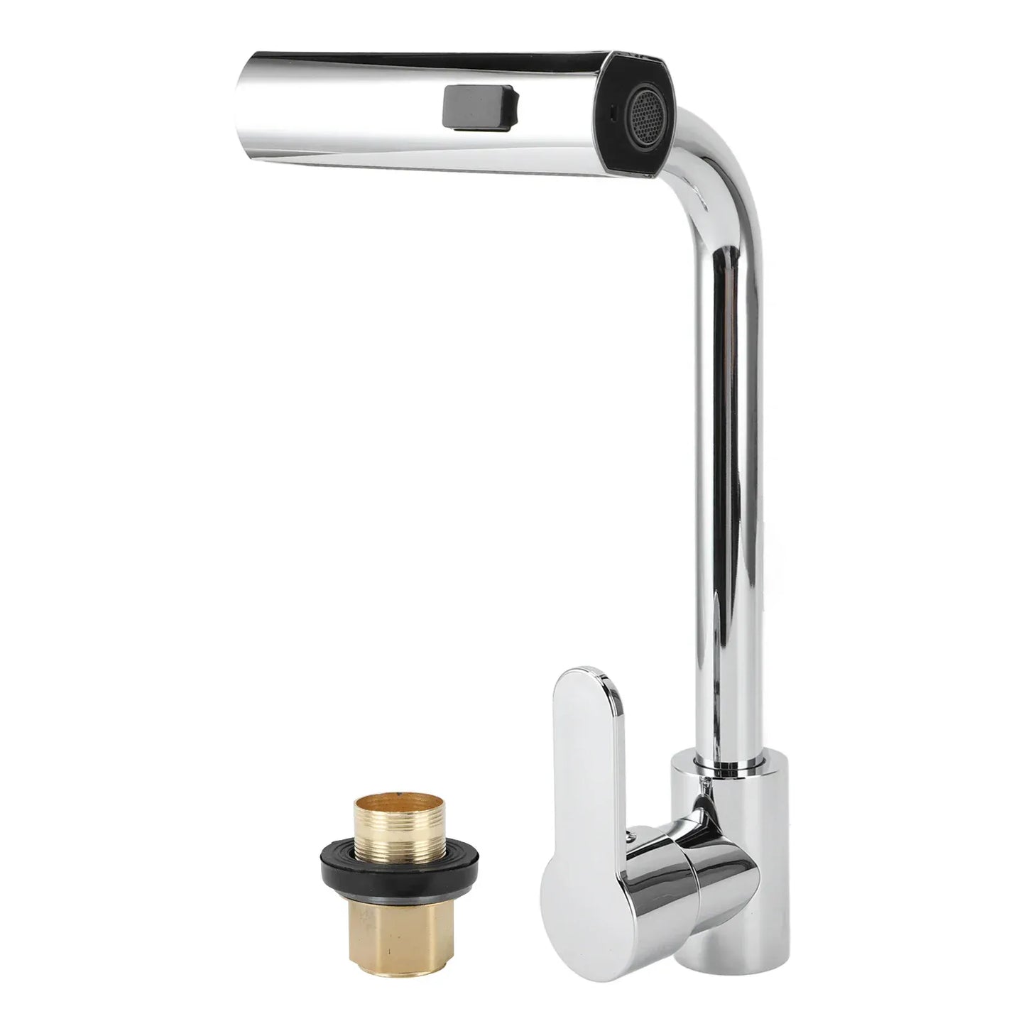 Sink Faucet Kitchen Sink Faucet Sink Faucet Rotatable 3 Function Sprayer Single Handle Hot Cold Water Kitchen Faucet for Home