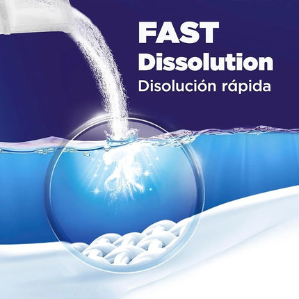 Powder Laundry Detergent 158oz Fresh Scent 2X Cleaning Power Fast Dissolving Easy to Use Front Top Load Safe Phosphate Free 99