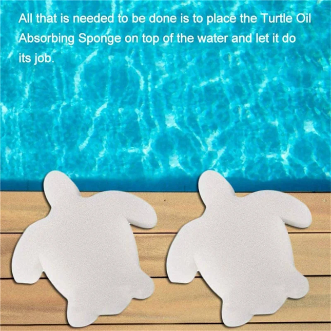 Lot de 20 éponges absorbantes d'huile réutilisables pour filtre de piscine - E-menage