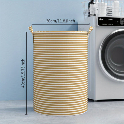 Panier à linge épais et haut avec poignées - E-menage