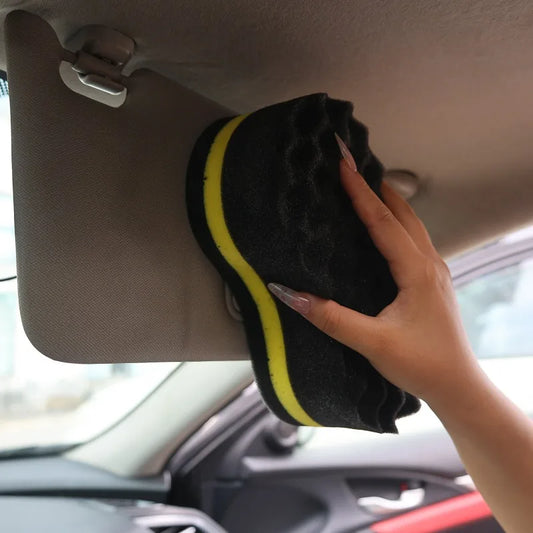 Big Size 8-Shaped Honeycomb Car Sponge Heavy Duty Water Absorbent PU Cleaning Pad for Vehicle Body Glass and Surface Care
