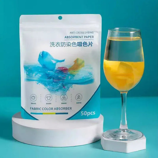 Color-Absorbing Anti-Staining Sheets - Fabric Color Grabber Color Catcher Practical Anti Cross Dyeing Paper for Clothes Laundry