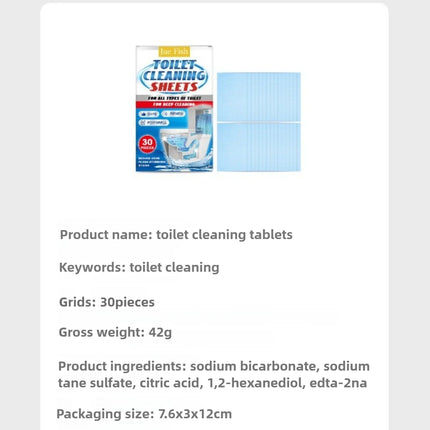 Toilet Cleaning Tablets Gently Remove Dirt and Reduce Odors Daily Bathroom Cleaning Toilet Cleaner Maintenance Accessories