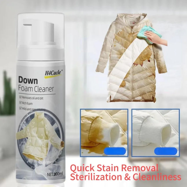 Nettoyant mousse pour duvet, lessive pour doudounes - E-menage