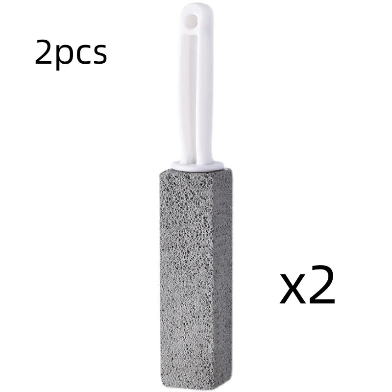 1/2/4Pcs Pumice Stone Toilet Brush Bathroom Cleaning Multifunction Wand Tile Sink Bathtub Limescale Stain Remove Washing Tools