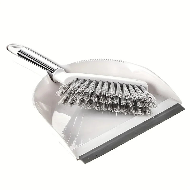 1 Set of Desktop Broom Set, Compact Broom, Suitable for Household Durable Plastic Shovel Brushes, Easy To Store and Use