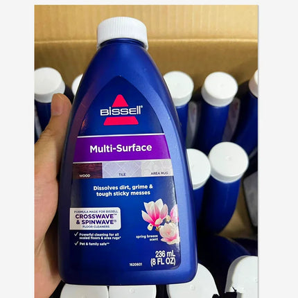 Liquid vacuum cleaner cleaning solution