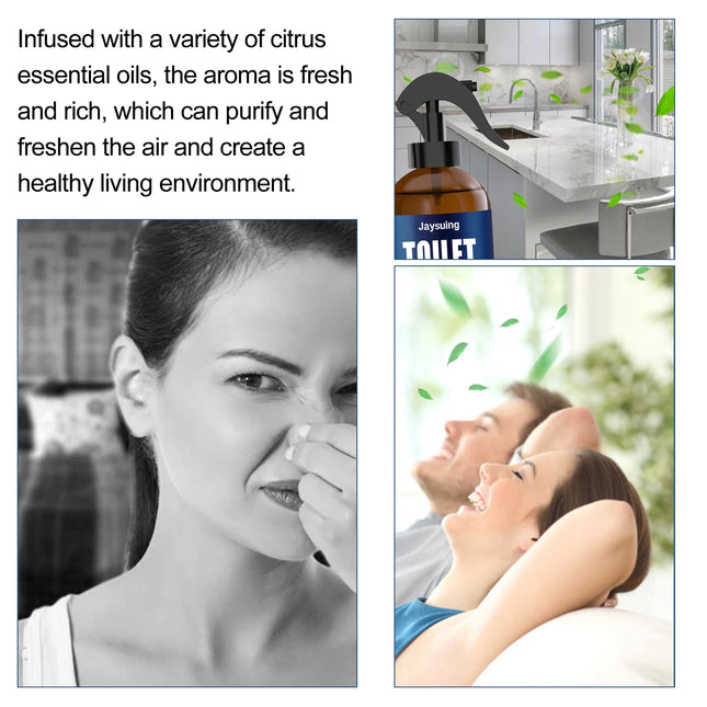 Spray désodorisant salle de bain 120ml