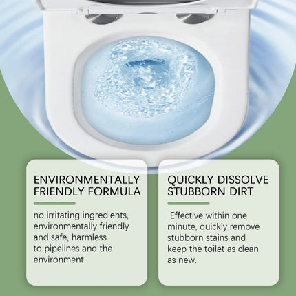 Toilet Bowl Cleaner Powerful Stain Remover for Urine Scale Hard Water Stains Fast Decontamination Ceramic Tile Polishing Spray