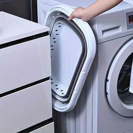 Panier à linge sale pliable et portable de grande capacité - E-menage