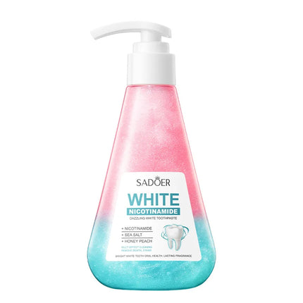 Niacinamide Toothpaste Whitening Teeth Remover Stain Cleans Teeth and Mouth Fresh Breath Toothpaste 220g