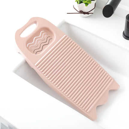 Thickened Wash Board with Soap Holder Design Laundry Boards Dirty Clothes Underwear Lingerie Cleaning Hand Wash Laundry Boards - E-menage