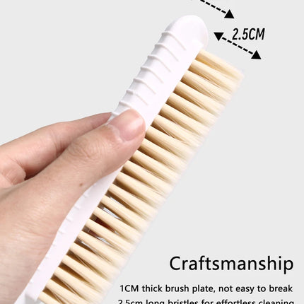 Laundry Brush Clothing Cleaning Tools Not Damaging Clothes Anti Slip Grip Soft Hard Bristled Brushes Clothes Scrubbing Brush - E-menage