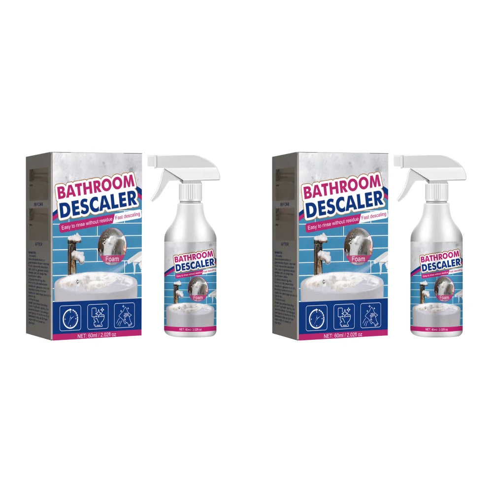 5-1pcs Bathroom Descaler Foam Cleaner Powerful Stubborn Stains Cleaner Bathtub Toilet Glass Washbasin Descaling Cleaning Spray