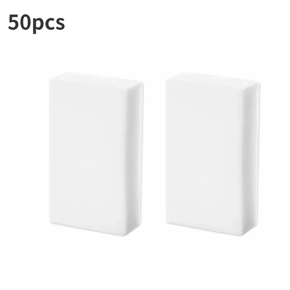 1-50PCS Magic Sponge Cleaner Multi-functional Melamine Cleaning Sponges For Kitchen Dish Pot Household Bathroom Cleaning Tools