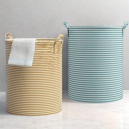 Panier à linge épais et haut avec poignées - E-menage