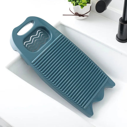 Thickened Wash Board with Soap Holder Design Laundry Boards Dirty Clothes Underwear Lingerie Cleaning Hand Wash Laundry Boards - E-menage