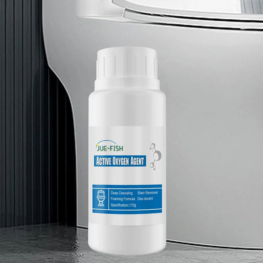 Toilet Active Oxygen Agent Versatile Toilet Cleaning Agent Deep Cleaning for Toilet Descaling Decontaminat