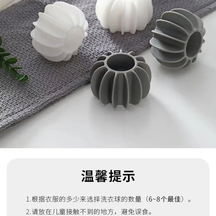 Laundry Ball Reusable Clothes Hair Cleaning Pet Hair Remover Washing Machine Cat Hair Catcher anti tangling drum Laundry Ball - E-menage