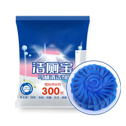 Toilet Bowl Cleaner Tablets Automatic Toilet Tank Long-Lasting Cleaners Stains Remover Bathroom Safe Descaling Deodorizing S3U0
