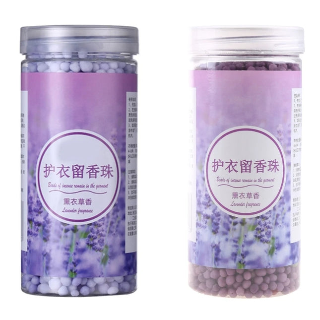 Perles de lessive 100/200 g, flacon de 100 g, parfum lavande/rose - E-menage