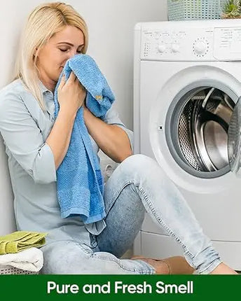 Travel Laundry Detergent Sheets 300 Loads Eco-friendly Washing Detergent Sheets Plastic-Free Washer Sheets, Fresh Linen