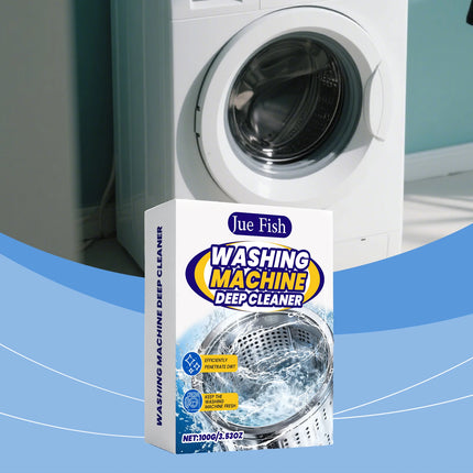 JUE-FISH Washing Machine Cleaner Powerful Remove Limescale Restore Shiny Eliminate Odor Freshing Laundry Machine Cleaning Powder