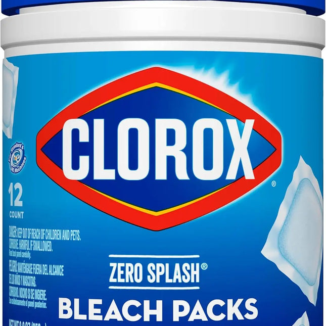 Control Bleach Packs Regular Laundry Packs, 12 Count