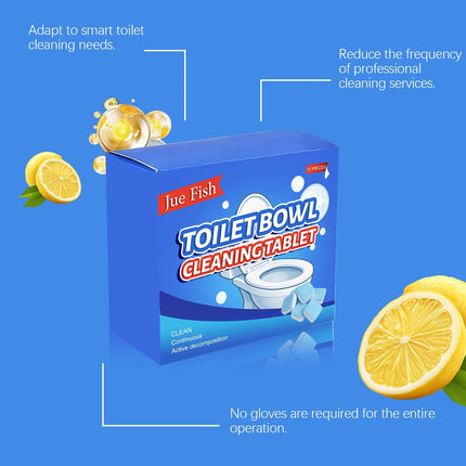 Toilet Cleaning Effervescent Tablets 12/24/36/60Pcs Strong Yellow Dirt Odor Limescale Remover Air Freshener Bathroom Accessories