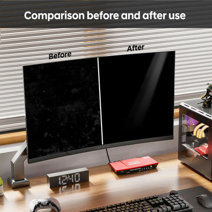 Screen Cleaner Spray Kit-Glass Cleaner Spray and Microfiber Cleaning Cloth,Suitable for a variety of Glass,Glasses,Camera Lenses