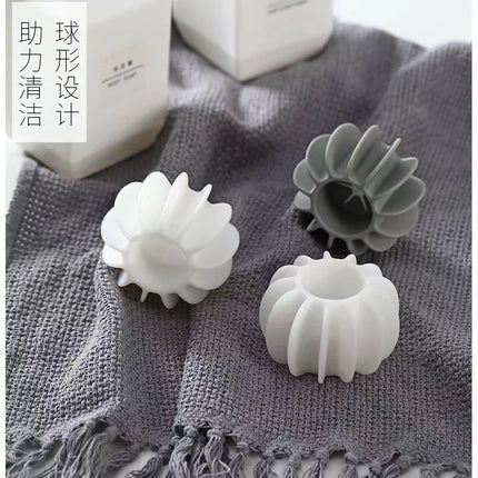 Laundry Ball Reusable Clothes Hair Cleaning Pet Hair Remover Washing Machine Cat Hair Catcher anti tangling drum Laundry Ball - E-menage