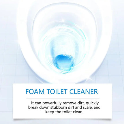 Splashs Foam Toilet Cleaner Toilet Bathroom Deodorization Foam Odor Removal Air Freshener Toilet Cleaning Effervescent Tablet