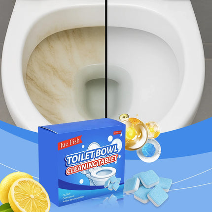 Toilet Cleaning Effervescent Tablets 12/24/36/60Pcs Strong Yellow Dirt Odor Limescale Remover Air Freshener Bathroom Accessories