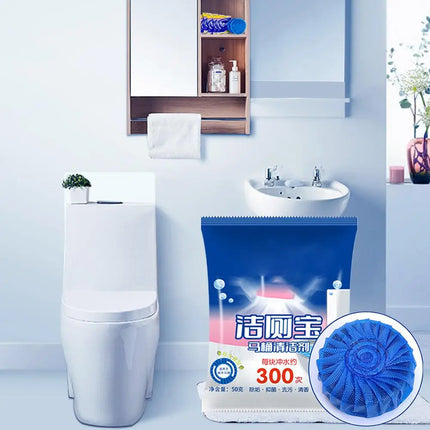 Toilet Bowl Cleaner Tablets Automatic Toilet Tank Long-Lasting Cleaners Stains Remover Bathroom Safe Descaling Deodorizing S3U0