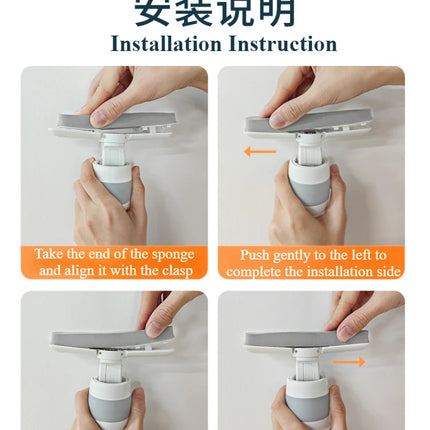 Mini serpillère de bureau de remplacement avec forte absorption d'eau, - E-menage