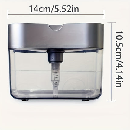 Distributeur de détergent en plastique ABS transparent (1/2/3 unités) - E-menage
