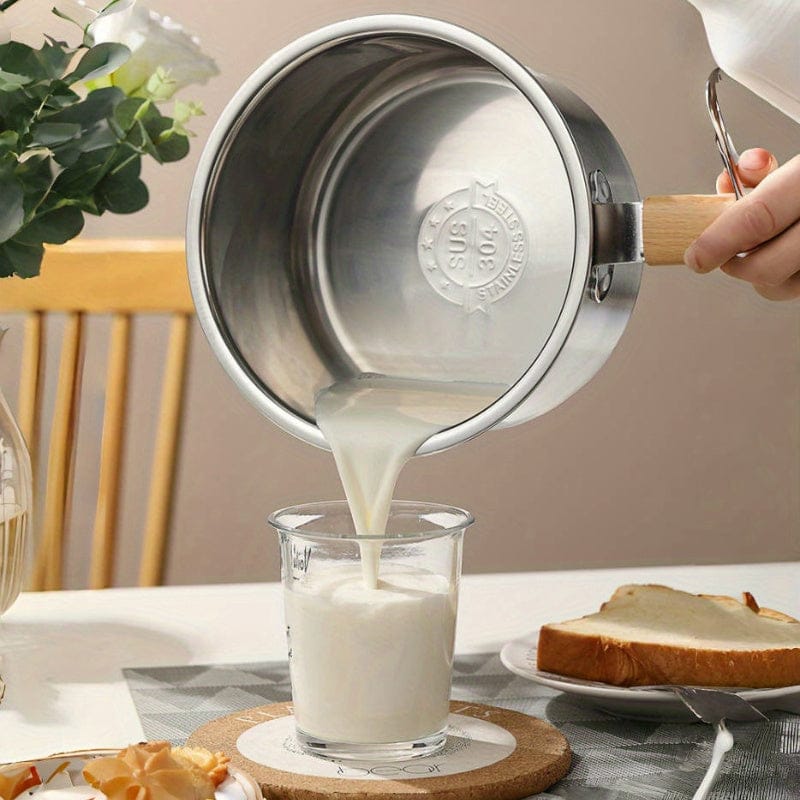 Stainless Steel Multi-Purpose Cookware Set with Frying Basket and Glass Lid - Non-Stick Cookware, Deep Fryer, Noodle Cooker, Ricotta Pot, Steamer Food - Induction and Gas Stove Compatible - Ideal for Home Chefs and Families -