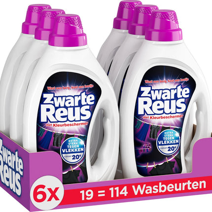 Black Giant Gel - Liquid Detergent - 6-Pack Value Pack 