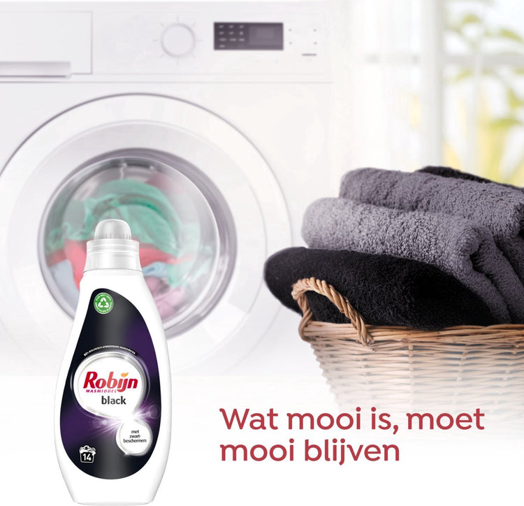 Lessive Liquide Robijn Black Velvet - 2x 700 ml - E-menage