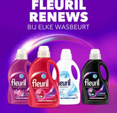 Fleuril Renew Zwart - Détergent liquide - Pack économique de 4 - E-menage