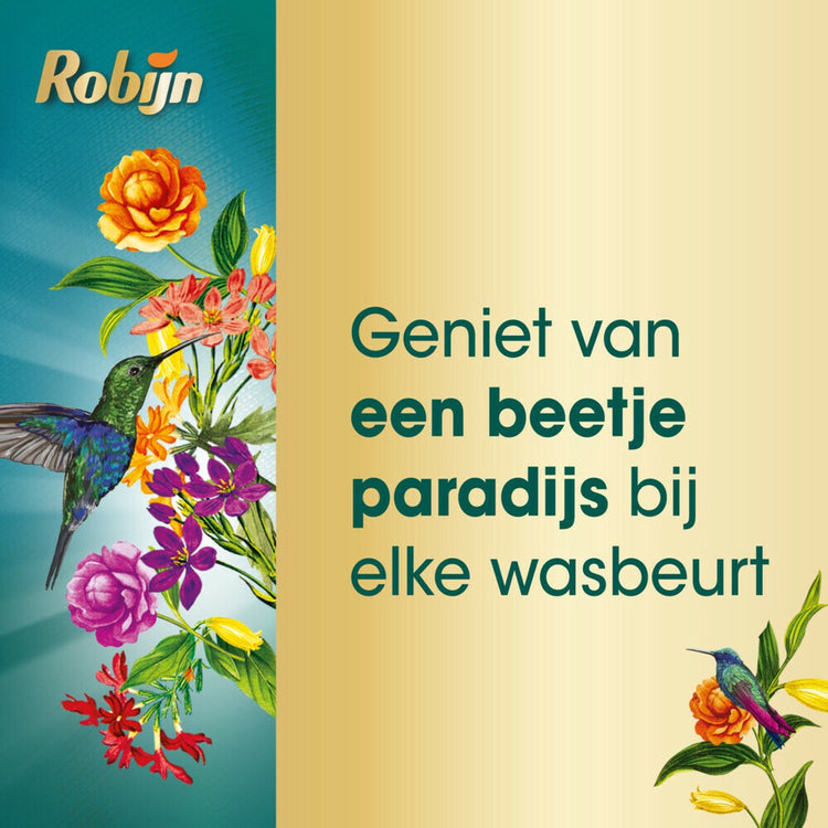 Robijn Klein & Powering Collections - Détergent liquide Secret Color Paradise - Pack de 6 - E-menage