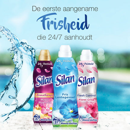 Adoucissant Silan Fris Spring Feeling - Pack économique de 6
