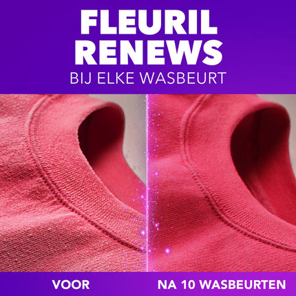 Fleuril Renew Color - Détergent liquide - Pack économique de 4 - E-menage