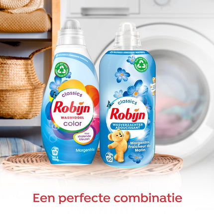 Détergent liquide Robijn Klein & Puissant Classics Color Morgenfris - Pack de 8 - E-menage