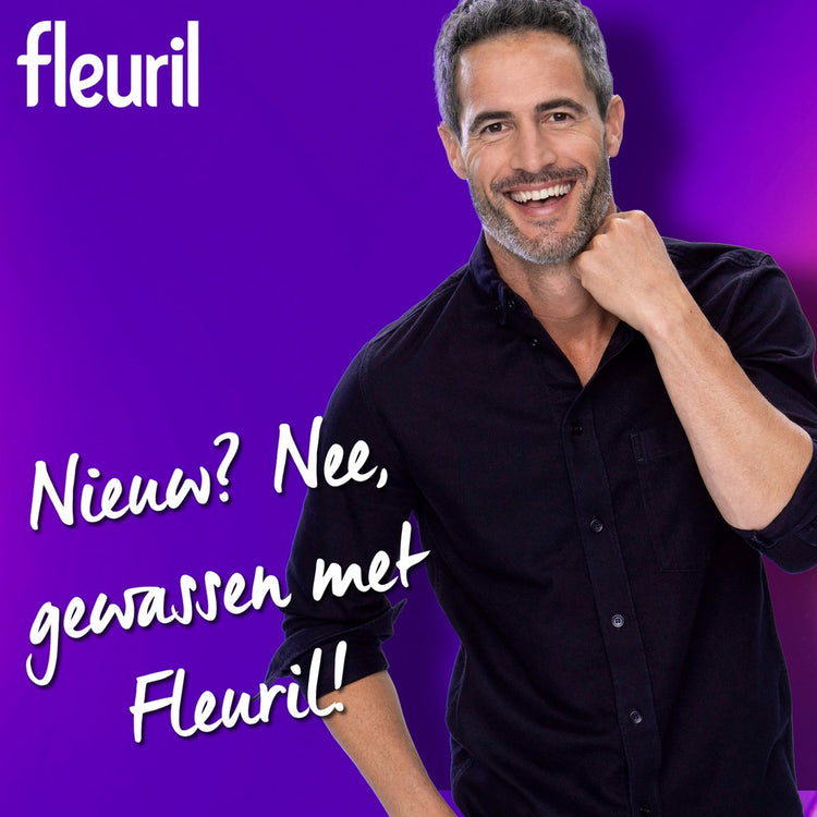 Fleuril Renew Zwart - Détergent liquide - Pack économique de 4 - E-menage