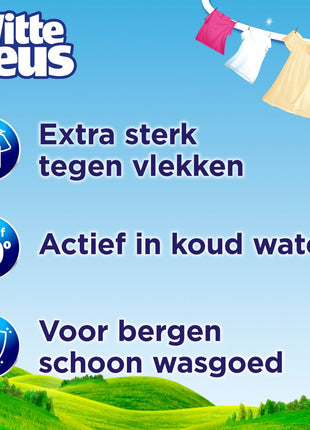 Witte Reus Gel - Lessive Liquide - Pack de - Vrac - 100 Lavages - E-menage