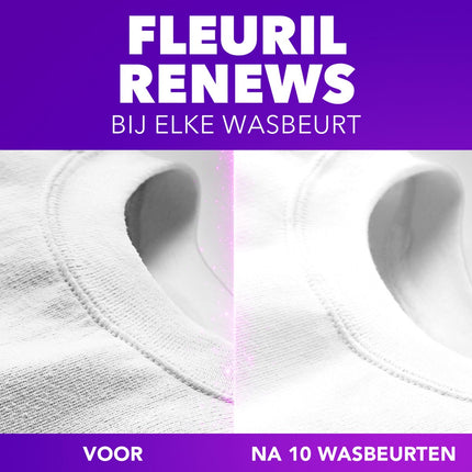 Fleuril Renew Wit- Détergent liquide - Lessive Witte - 51 lavages - E-menage
